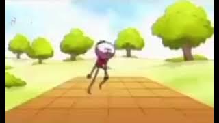 Benson from regular show dancing to animals meme