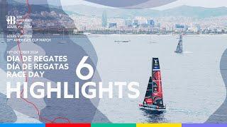 The Louis Vuitton 37th America's Cup Day 6 Highlights