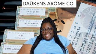 Daukens Arome Co.|New Releases|Strawberry Bake|Melon Mood|Another You|Black Owned Perfume Brand|