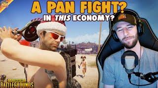 A Pan Fight? In THIS Economy??? ft. HollywoodBob | chocoTaco PUBG Miramar Duos Gameplay