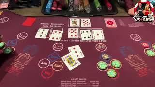 $1,200 BETS ULTIMATE TEXAS HOLDEM PART 1