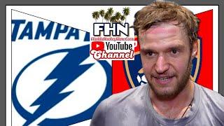 Florida Panthers Pregame: Sasha Barkov Welcomes Seth Jones, Talks Tampa Bay Lightning