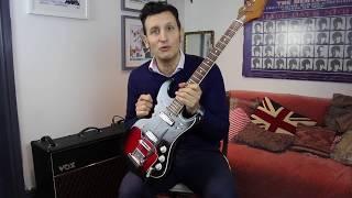 Tiesco Top 20 - vintage guitar review by Gavin Lazarus