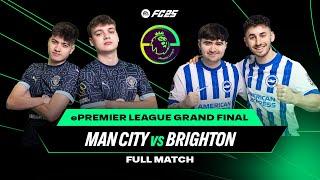 The GREATEST ePremier League Grand Final of all time! | Manchester City v Brighton | Full Match