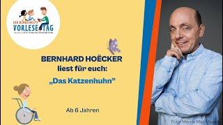 Der Bundesweite Vorlesetag 2024: Bernhard Hoëcker liest aus seinem Buch "Das Katzenhuhn"