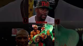 Floyd Mayweather on why he fought Connor Mcgregor 