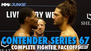 Fighters Keep Their Cool in DWCS 67 Faceoffs | Dana White's Contender Series