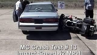 WREX 2000 Motorcycle Crash Test #13