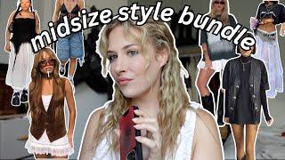 thrifting a MIDSIZE style bundle | styling strangers ep 7