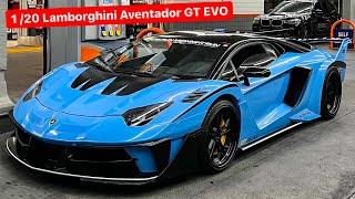 NEW LAMBORGHINI AVENTADOR LibertyWalk GT EVO TERRORIZES …