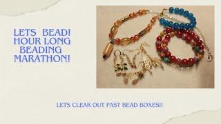 BEADING MARATHON! How Many Pieces Can I Make In An Hour?? Emptying Boxes!