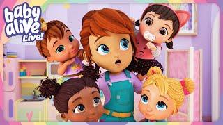 LIVE! The Babies And Charlie's Fun Adventures  BRAND NEW Episodes Weekly!  Baby Alive Season 4