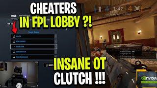 NEXT LEVEL CLUTCHES!! | The DUMBEST CHEATER EVER.. XD - Rainbow Six Siege