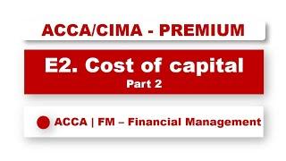 ACCA F9 - Cost of Capital - Debt | @financeskul