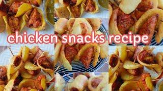 chicken snacks recipe/Ramzan special recipe/ potato snacks recipe