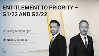 IP Insights: Entitlement to priority - G1/22 and G2/22 (2023)