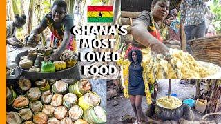 HOW TO MAKE THE SOFTEST POPULAR GHANA FOOD (FANTE KENKEY) |LIVING IN GHANA | GHANA CULTURE