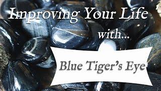 BLUE TIGER'S EYE  TOP 4 Crystal Wisdom Benefits of Blue Tiger's Eye! | Stone of Communication