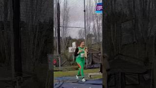 Irina Rodrigues’ reaction to her world discus lead and Olympic qualifying mark is everything! 🫶