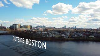 DJI Mini 2 Outside Boston: Mystic River