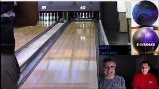 Storm Challenge - Infinite Physix Bowling Ball - Jeff vs. Carlos - Episode 4