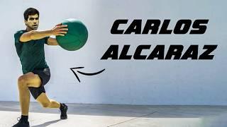 Carlos Alcaraz Tennis Workout for a KILLER FOREHAND 