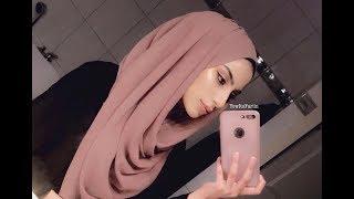 Easy Hijab Style for 2018! | Chiffon Scarf Tutorial