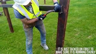 Farmer Know How: Erect a timber fence