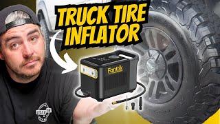 Tire Inflator made for Trucks! FANTTIK X9 ULTRA CORDLESS TIRE INFLATOR