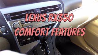 Lexus RX 350 - Comfort Features Review