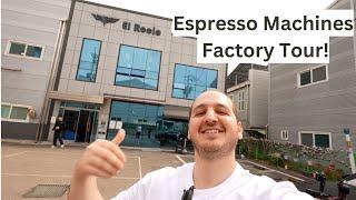 Espresso Machines Factory Visit VLOG, El Rocio Factory Tour!