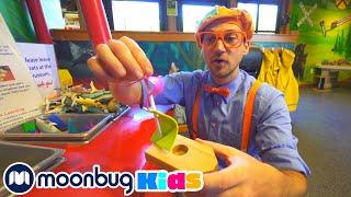 Blippi Visits Hands On Children's Museum | @Blippi | Moonbug Literacy