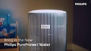 Philips Smart 2-in-1 Air Purifier and Humidifier - PureProtect Water 3400 Series