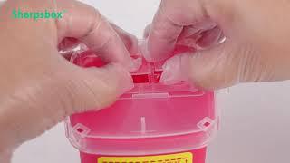 What is 1L sharps container?