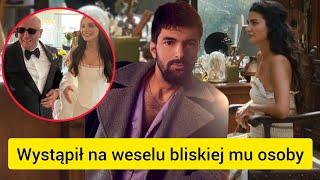 Engin Akyürek i Tuğba Büyüküstün dali występ na weselu swoich przyjaciół #enginakyürek #keşfet