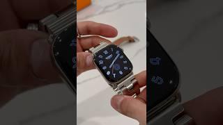 Apple Watch Hermes Series 10 w/Satiné Grand H band ️‍