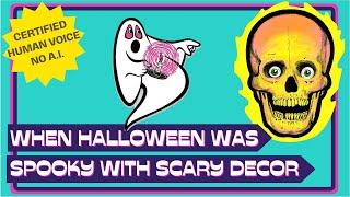 When Halloween Was Spooky: Decorations Designed to Scare Us | Gen X Die Cut Paper Halloween Cut Out