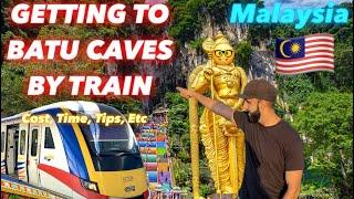  TAKING TRAIN TO BATU CAVES MALAYSIA 2024 | MY EXPERIENCE, FIRST IMPRESSION, TIPS, COST, WAIT TIME