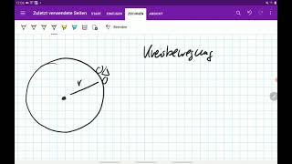 Mechanik 10: Bahngeschwindigkeit und Winkelgeschwindigkeit bei der Kreisbewegung