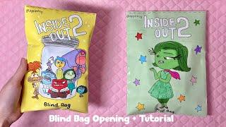 🩵paper diy INSIDE OUT 2 Blind Bags | ASMR | tutorial | applefrog