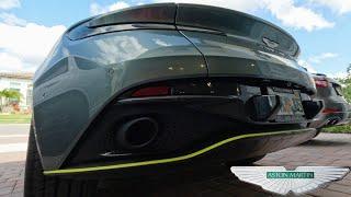 Aston Martin DB11 AMR V12 COLD startup exhaust