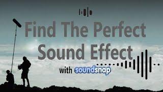 The Perfect Sound Effect - SoundSnap | हिन्दी | X-ideas #29