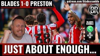 JUST ABOUT ENOUGH… | 90 AFTER 90: FIRST HALF – SHEFFIELD UNITED 1-0 PRESTON POST-MATCH REACTION!