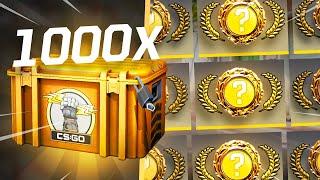 I UNBOXED SO MANY GOLDS!! (1000 Glove Case Opening)