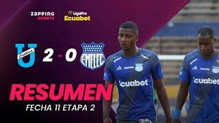 U. Católica 2 - 0 CS Emelec Resumen Fecha 11 / 2da Etapa / LigaPro Ecuabet