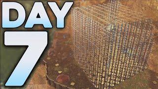 Building Outside Defenses to Finish our Hakuna Matata Cave! - ARK PvP