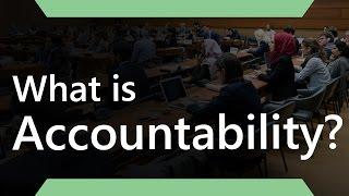 What is Accountability? | Pillars of Accountability |  Business Terms & videos | SimplyInfo.net