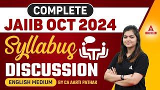 JAIIB Syllabus 2024 | JAIIB English Medium Syllabus | JAIIB 2024 Syllabus | JAIIB Oct 2024 Syllabus