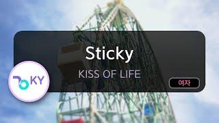 Sticky - KISS OF LIFE (KY.53542) / KY KARAOKE