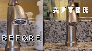 How to remove limescale on faucets? Not vinegar again?